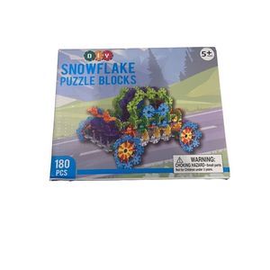 Snowflake Puzzle blocks set new 180 pcs
